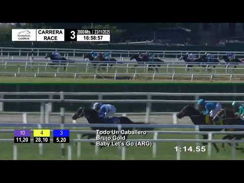 CARRERAS HIPÓDROMO MAROÑAS 23/11/25 | EN VIVO | URUGUAY
