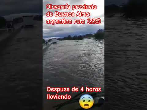 Olavarría provincia de Buenos Aires argentina indundacion #olavarría #indundaciones #notícias