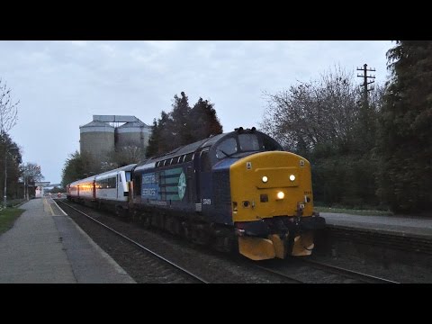 DRS 37419 arrives and departs Cantley - 2J91
