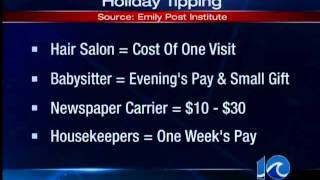 preview picture of video 'Holiday tipping and gift etiquette'