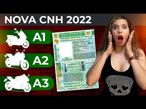 🚨 NOVA CNH VALIDADE 10 ANOS - CATEGORIA DE MOTO NOVA CNH A1 - PRAZO PARA REGULARIZAR | URGENTE