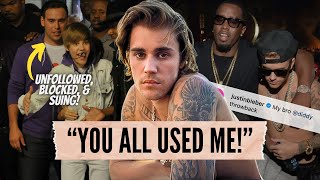 Justin Bieber BLOCKS Scooter Braun &amp; old team... bye bye bye!