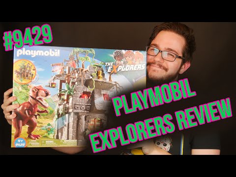 Playmobil Explorers T-Rex #9429 Review (How Long Will Justin Take?)