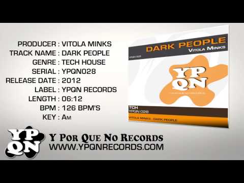 YPQN028 Vitola Minks - Dark People