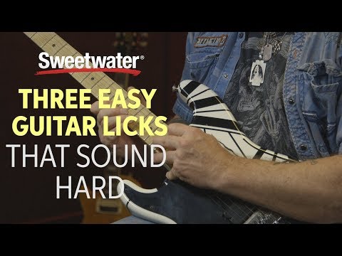 3 Easy Guitar Licks That Sound Hard