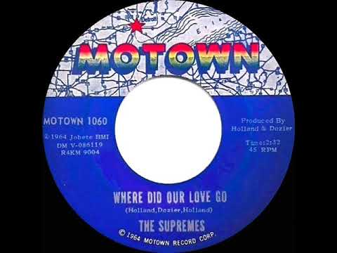 1964 HITS ARCHIVE: Where Did Our Love Go - Supremes (a #1 record)