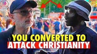 You CONVERTED to ATTACK Christianity | Paul Williams & Christian | Speakers Corner