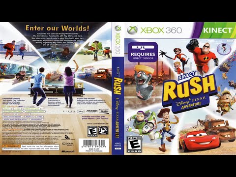 Rush: A Disney–Pixar Adventure (2012) - Full Gameplay | XBOX 360 | Kinect |  UHD | 4K |