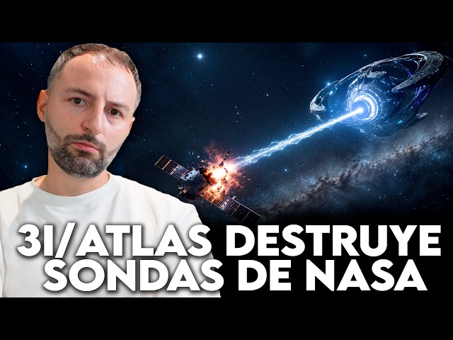 3I/ATLAS: Las sondas de NASA que lo fotografiaron FUERON DESTRUIDAS