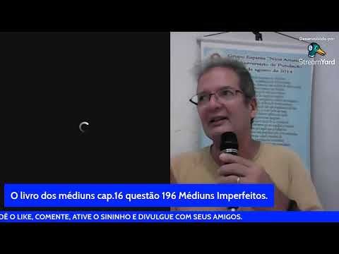 Estudo do Livro dos Médiuns  196 Médiuns Imperfeitos