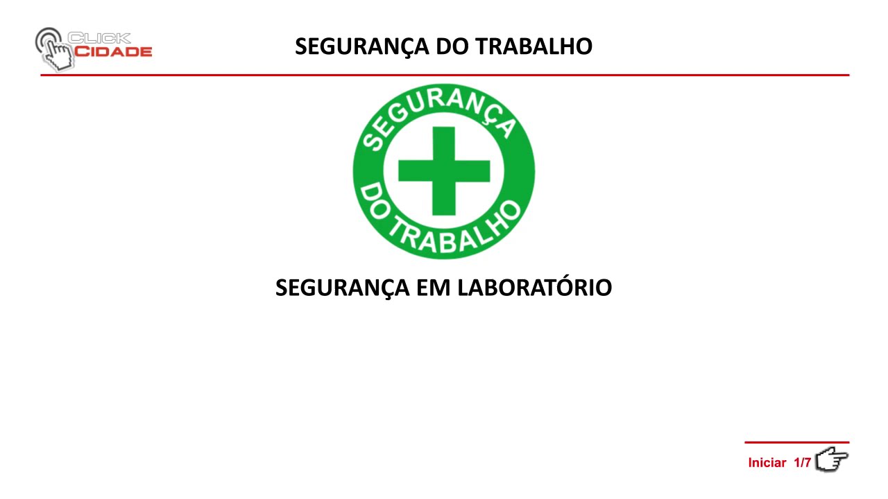 Segurança em Laboratório