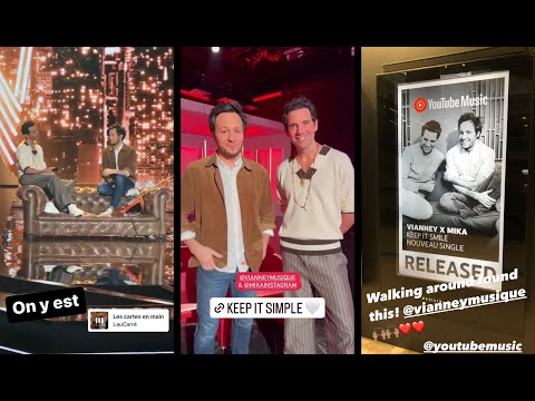 2023.01.18 Mika & Vianney from Studios du Lendit, Paris #Keeoitsimple