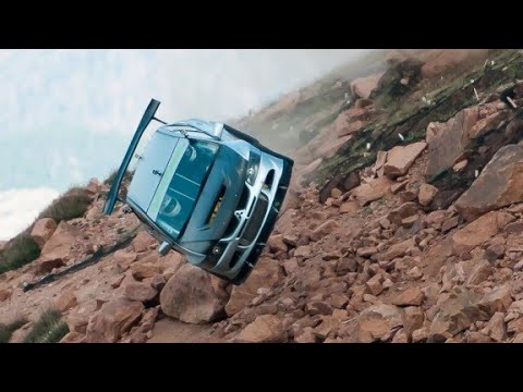 Jeremy Foley's crash at the 2012 Pikes Peak International Hill Climb