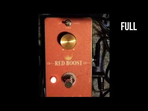 Red-Boost Effect Pedal-Treble-Booster-Rangemaster-By-Mojo-Gear-Germanium-boost-pedal image 7