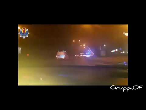 Lech hooligans in Lodz