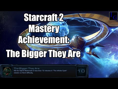 The Bigger They Are | Starcraft 2 Mastery Achievement Guide | SC2 Legacy of the Void Walkthrough