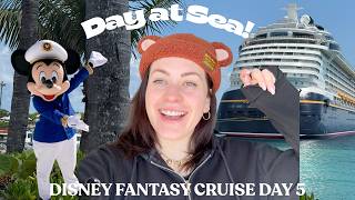 DAY AT SEA! | DISNEY CRUISE LINE VLOG DAG 5