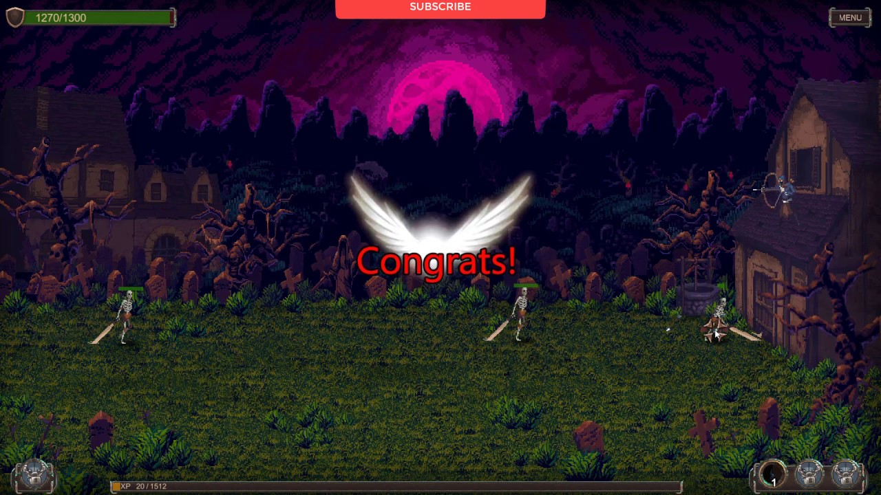 Graveyard Defender Gameplay (PC Game)