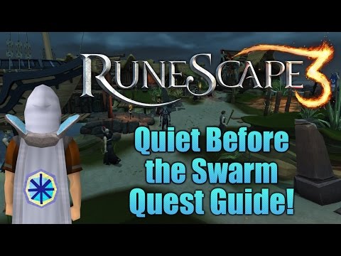 Runescape 3: Quiet Before the Swarm Quest Guide!