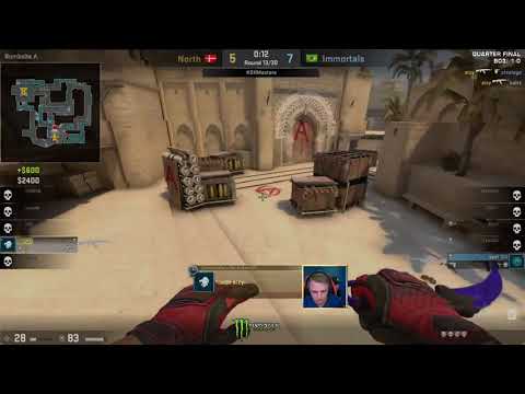 North.Aizy clutch 1v5 ACE vs Immortals 🏆 DreamHack Masters Malmo 2017