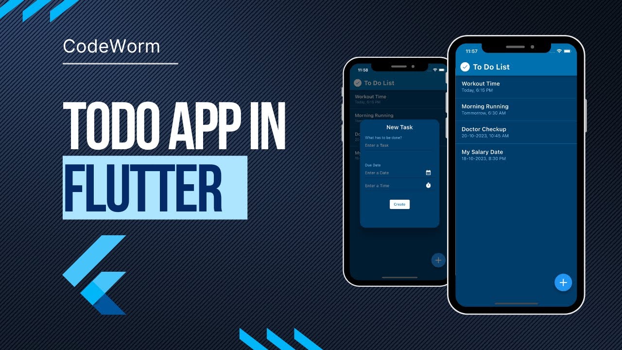 Todo App Tutorial in Flutter with Provider State Management | Flutter Tutorial For Beginners