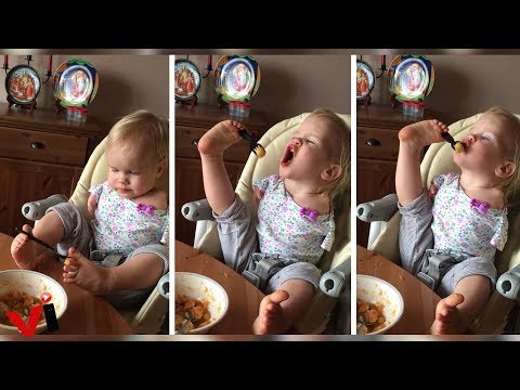 Toddler Born Without Arms Abandoned By Birth Mother Learns To Feed Herself Using Her Feet