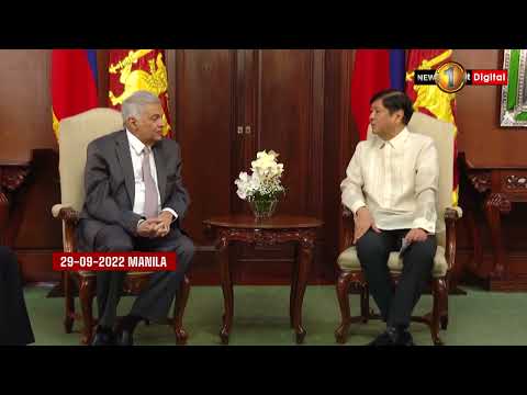 President in Philippines, meets Marcos Jr. for talks