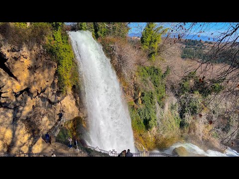 Edessa Waterfalls Central Macedonia Greece 4K