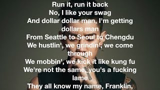 Higher Brothers - Franklin ft. Jay Park (Lyrics) Audio