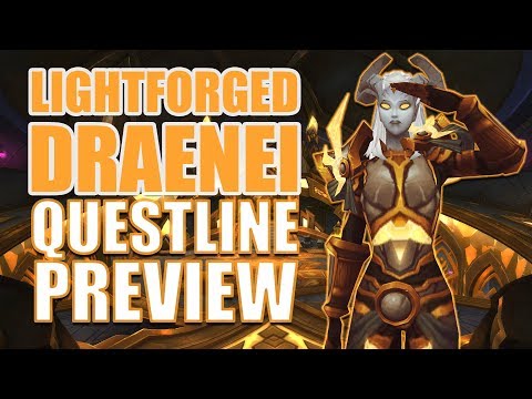 Allied Races - Lightforged Draenei Preview and Questline
