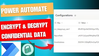 Download the video "PowerAutomate - Encrypt/Decrypt Sensitive Data stored in SharePoint (AES)"