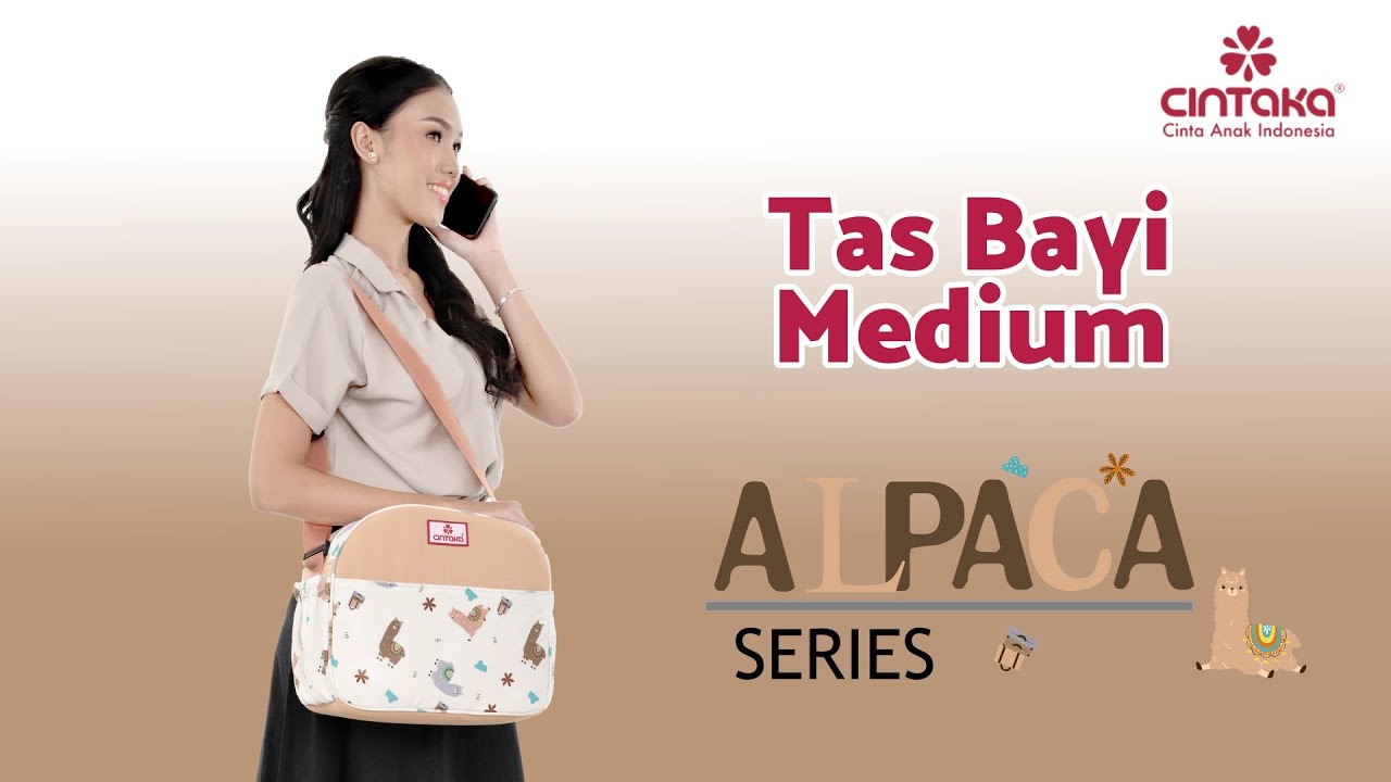 Tas Bayi Medium Alpaca Series CBT3452 Cintaka Baby