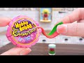 Awesome Miniature Hubba Bubbba Bubble Tape ASMR Tiny Chewing Gum Mini Food By Miniature Cooking