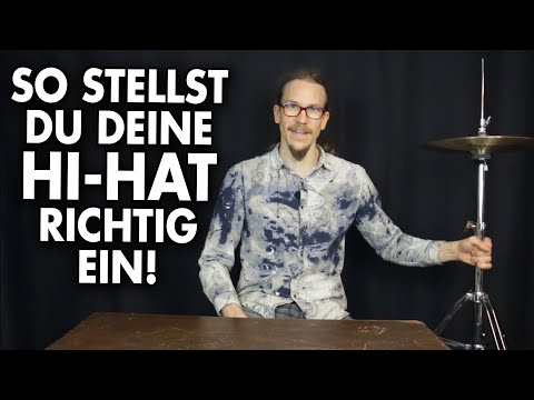 Schlagzeug Lernen: Die Hi-Hat Richtig Auf- und Einstellen!