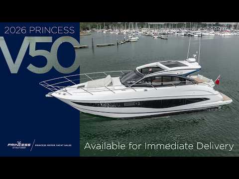 Brand New Princess V50 Deck Saloon (V50979)  Available NOW for Immediate Delivery