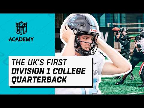 UK QB Makes HISTORY – Sam Fenton's Unbelievable D1 Journey! | NFL Academy