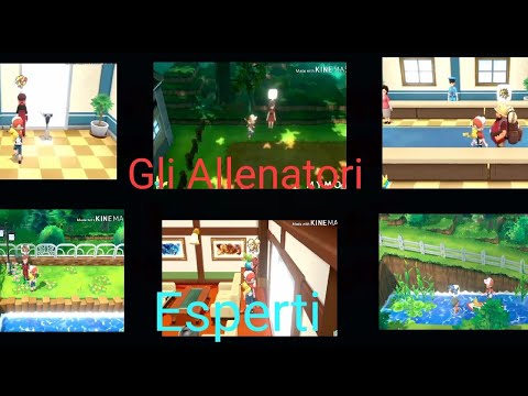 Gli Allenatori Esperti| Pokèmon Let's Go Pikachu episodio 14 ita