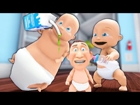 "Babies Flood Entire House with BOILING HOT WATER! 😱 Can Milk Save Them?? Who’s Your Daddy!?"