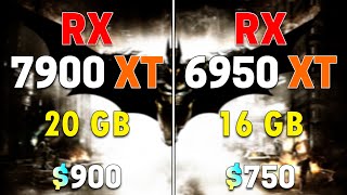 RX 7900 XT 20GB vs RX 6950 XT 16GB | PC Gaming Benchmark Test
