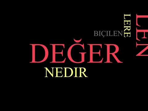 Muşta feat. Çağrı Sinci - Hani Nerdesin kinetik tipografi