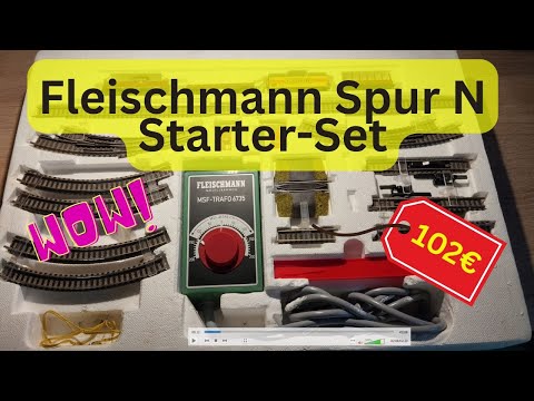 🚂Alte Spur N Startpackung von Fleischmann gekauft!