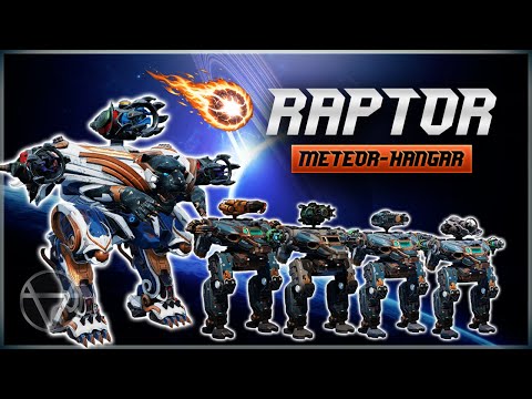 5X Raptor (METEOR) Theme Hangar – Mk3 Gameplay | War Robots