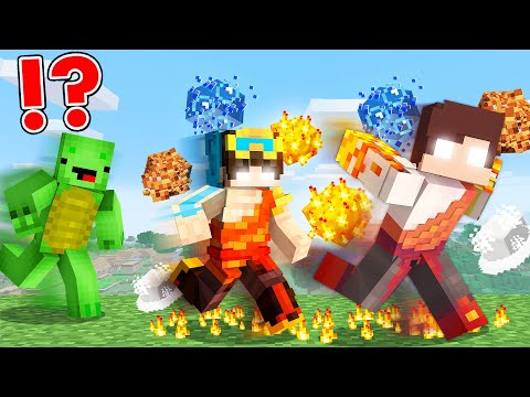 AVATAR Speedrunner VS Hunter - in Minecraft Maizen JJ and mikey (Nico & Cash Omz)