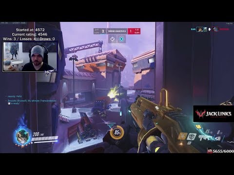 Overwatch Ana God mL7 Road To Rank 1 Spot -Sick Gameplay-