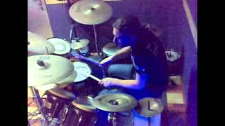 domin vazquez primeros pinitos con voz y bateria