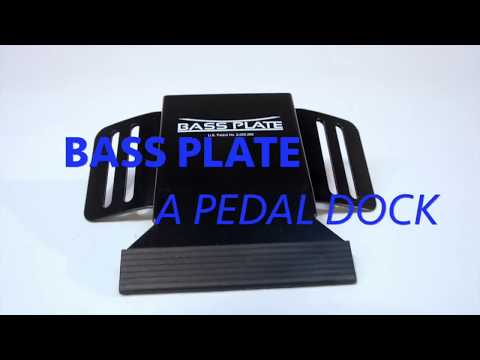 Base Plate Bass Drum Pedal Docking Plate 20" Model Black image 4
