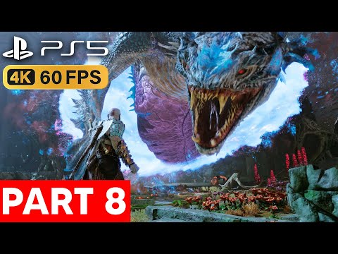 God of War Ragnarok Gameplay Part 8 - HELPING FREYA (PS5 4K 60fps)
