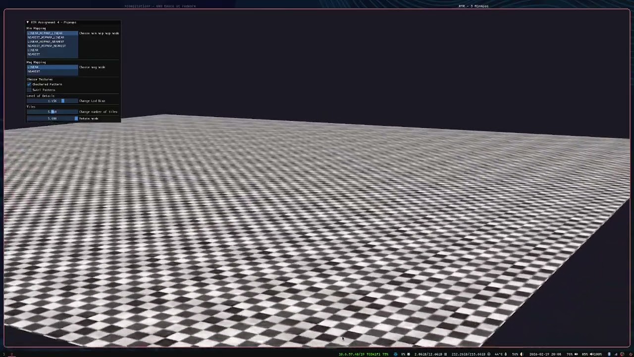 mipmapping and texture filtering in opengl