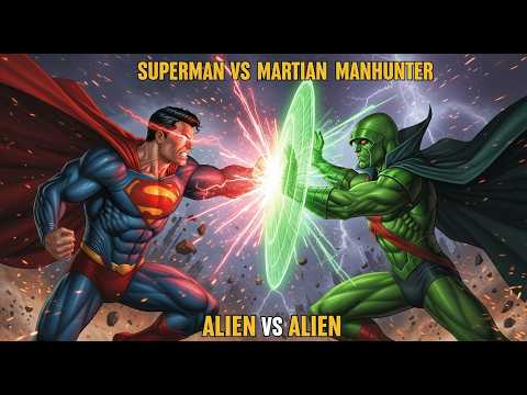 Superman vs Martian Manhunter – Alien vs Alien