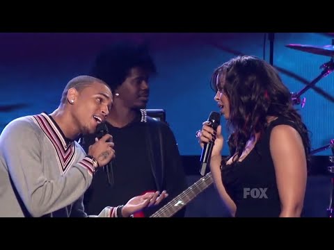 Jordin Sparks & Chris Brown - No Air | American Idol 2008 (HD)